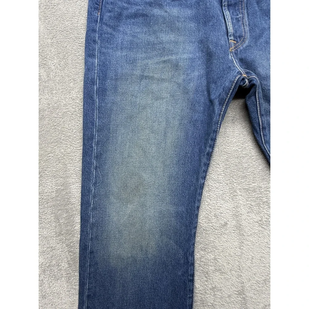 Levis 501 Jeans Mens Measured 38x29‎ Blue Medium Wash Straight Leg Denim Pants